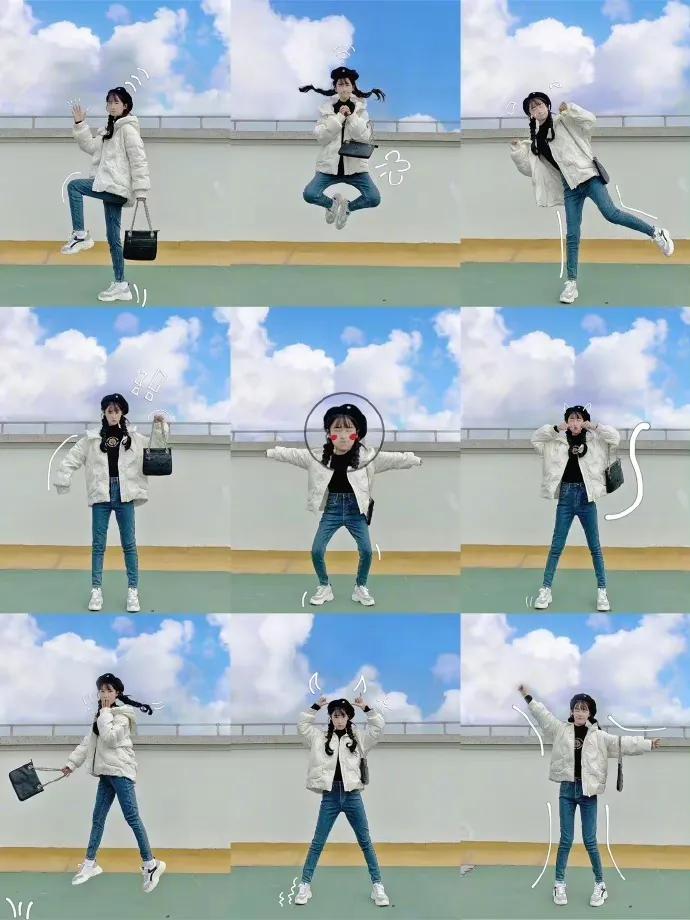 比耶的情侣拍照姿势,拍照姿势拍比耶