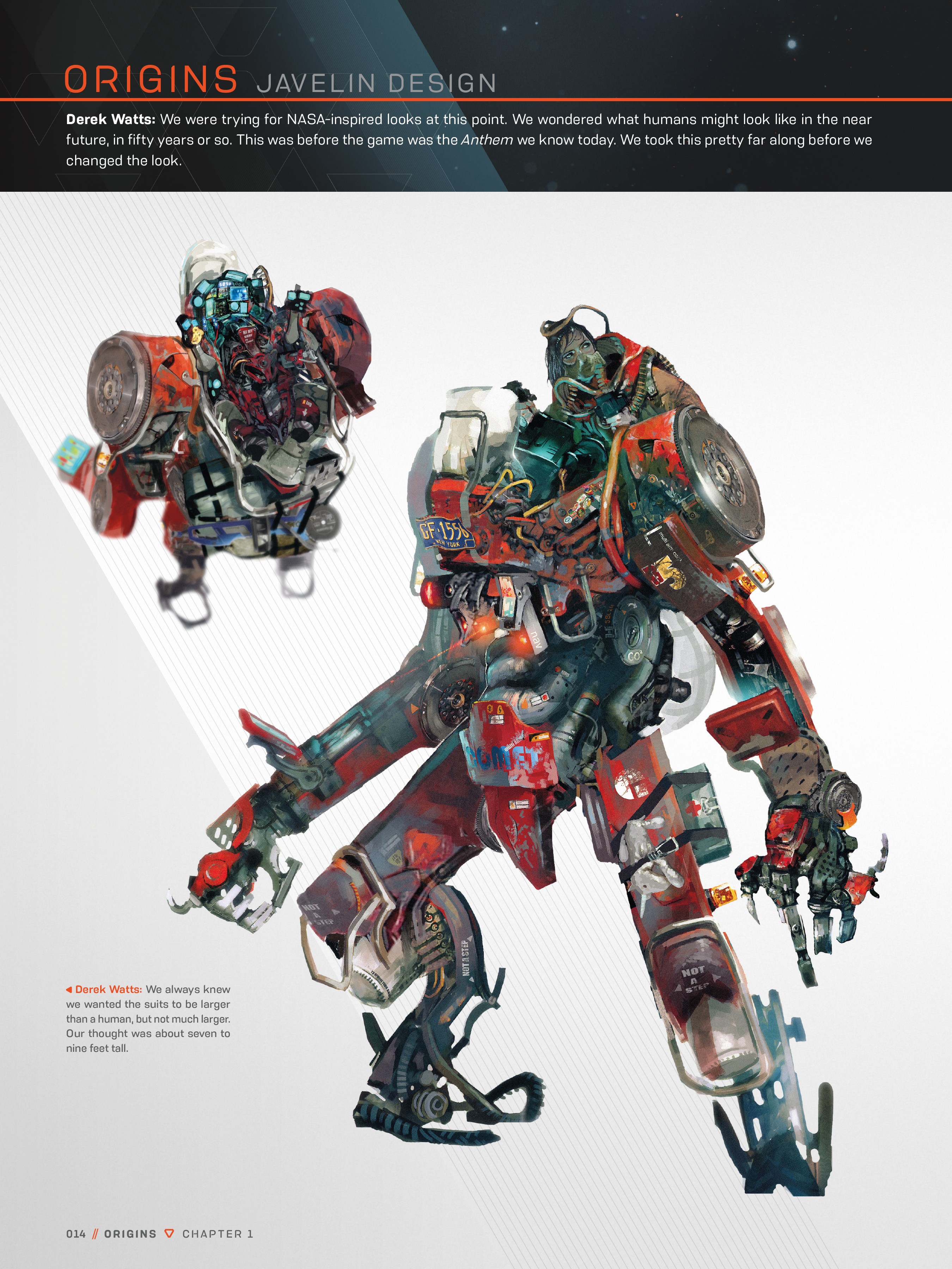 科幻怪与机械战甲的圣歌｜游戏TheArtofAnthem官方艺术设定集