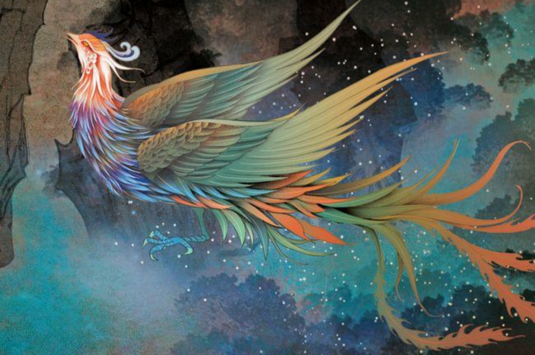 歪念山海经:有吃有喝的小华山,鸟羽可以防火,草药可以治疗心痛