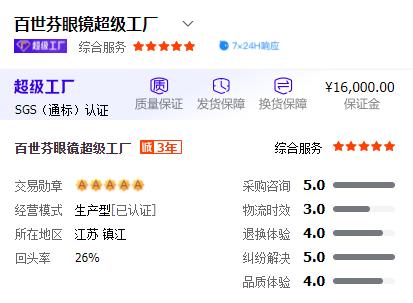 十大口碑好的眼镜,比较靠谱的眼镜框店品牌
