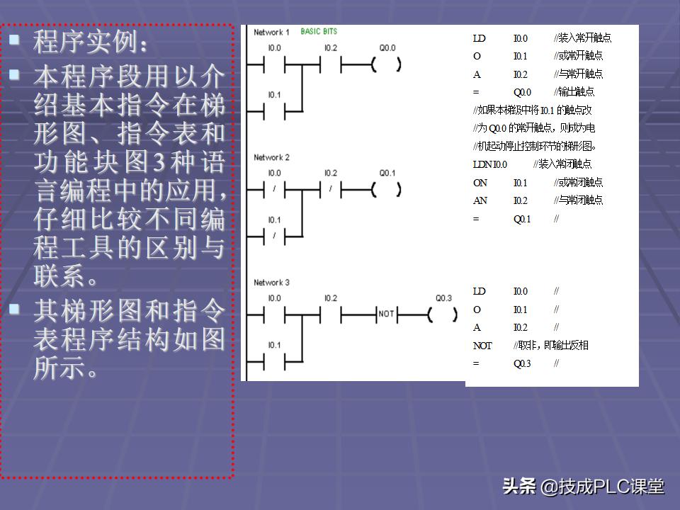 西门子PLC逻辑堆栈指令,精心收藏的plc视频教程实例