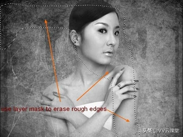 “痛苦”-创建这个怪异的抽象照片处理，百航之星vv云课堂教程