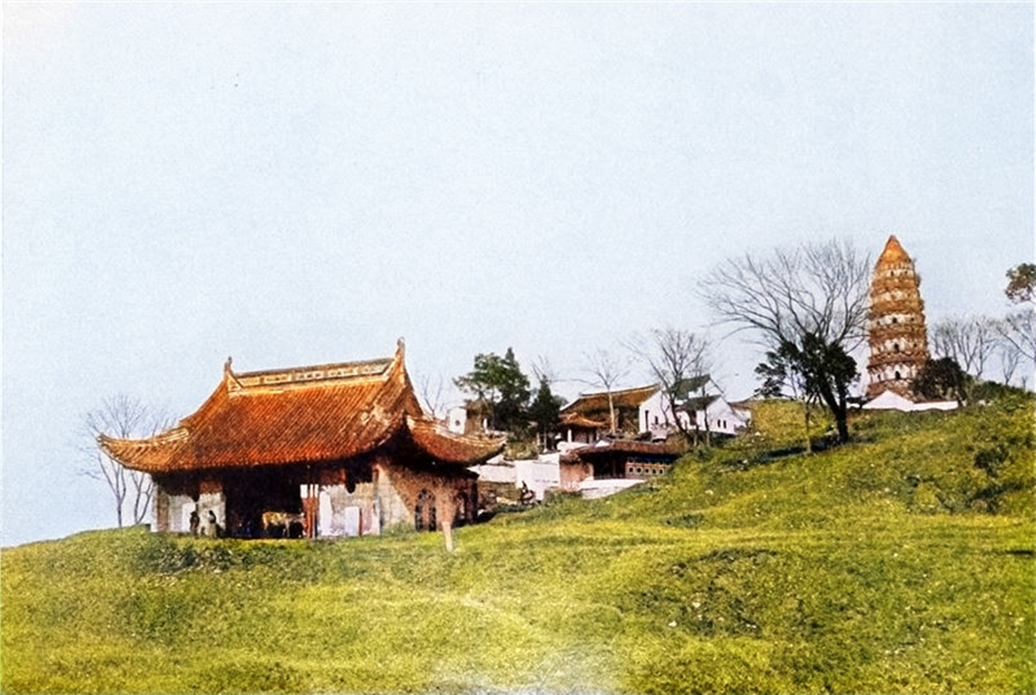 70年代的苏州古城,苏州是一座2500年的历史古城