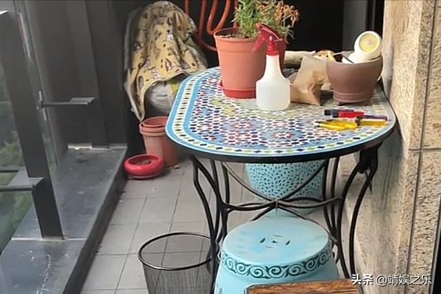 李立群豪宅三大件阳台,李立群家客厅