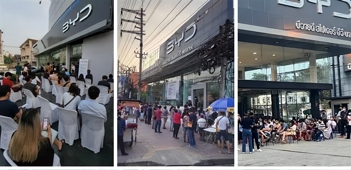 比亚迪在泰国火爆,比亚迪在国外有多火