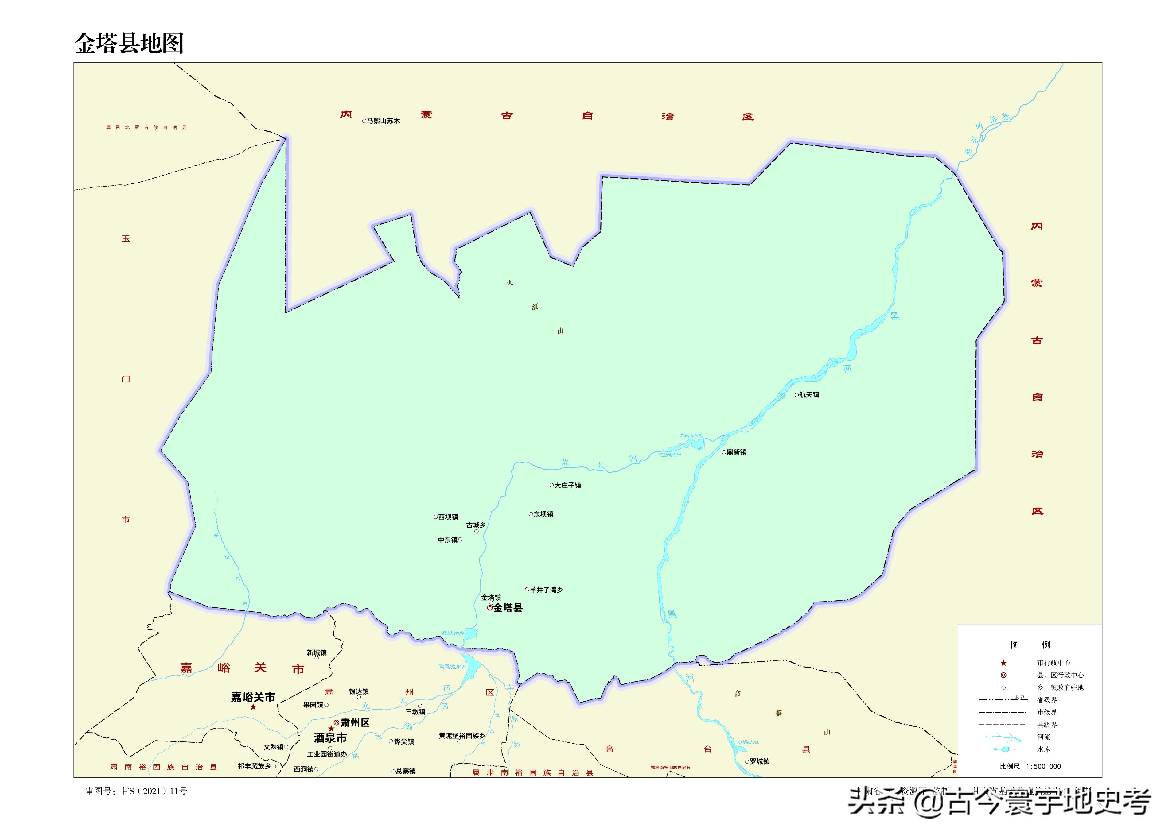 甘肃省各市州县地图,甘肃省旅游交通地图
