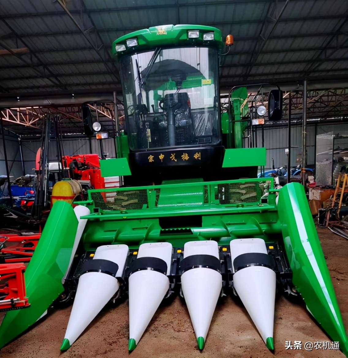 宗申丰裕玉米收割机操作教学视频,宗申丰裕2023款六垄玉米收割机