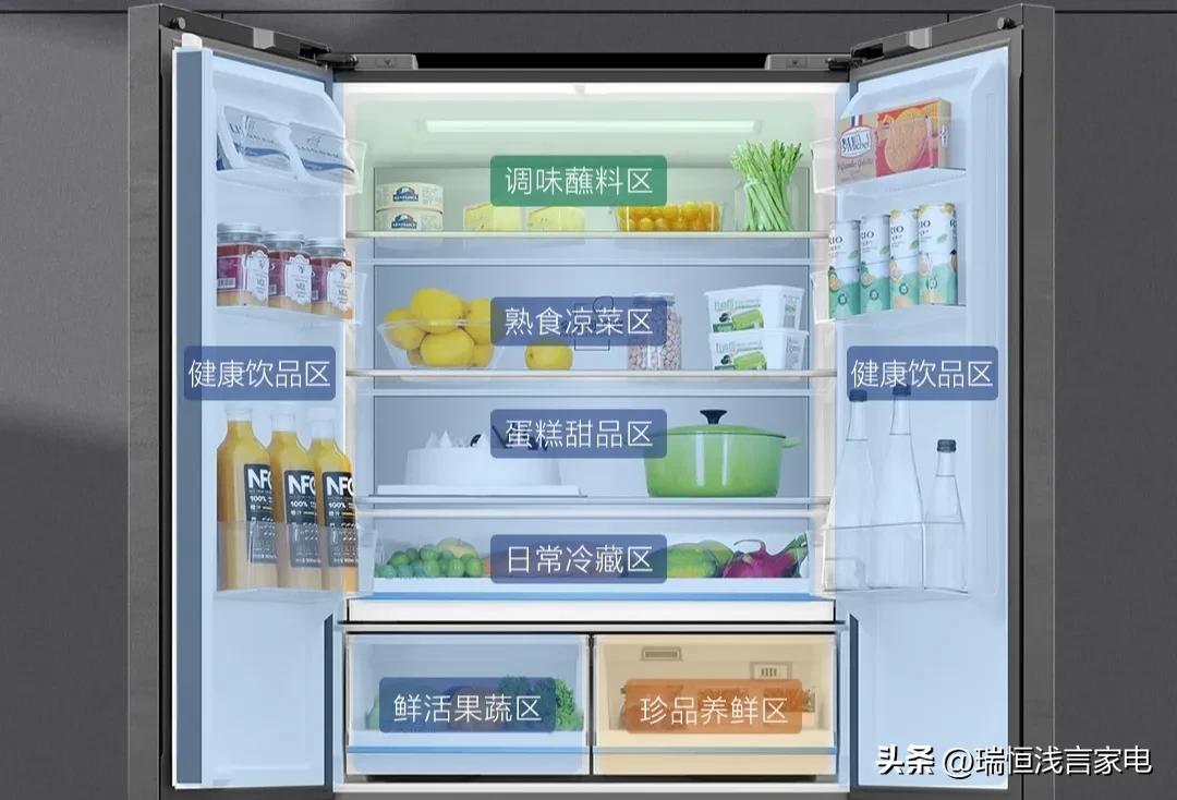 海尔冰箱600升的十字对开门推荐,海尔481升十字对开门冰箱图片价格