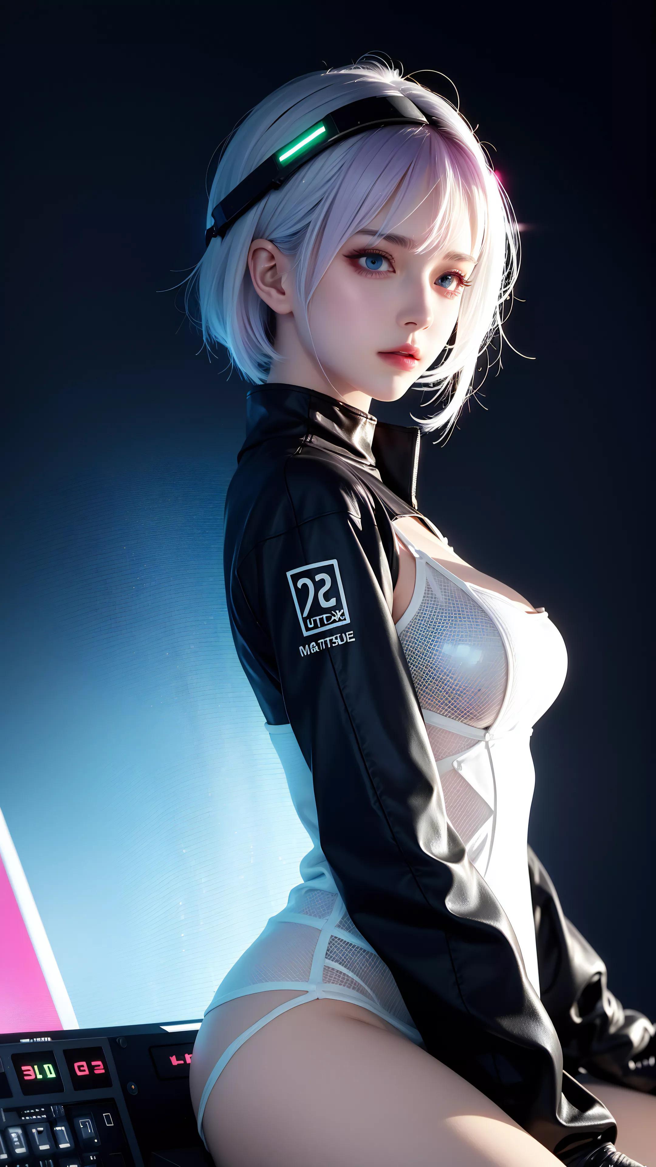 ai绘图古风少女第1期,ai绘图电竞少女精美图集