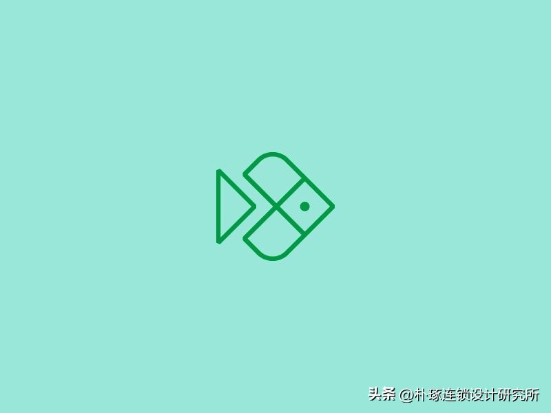 logo鱼设计创意图片欣赏,饭店logo鱼设计图片
