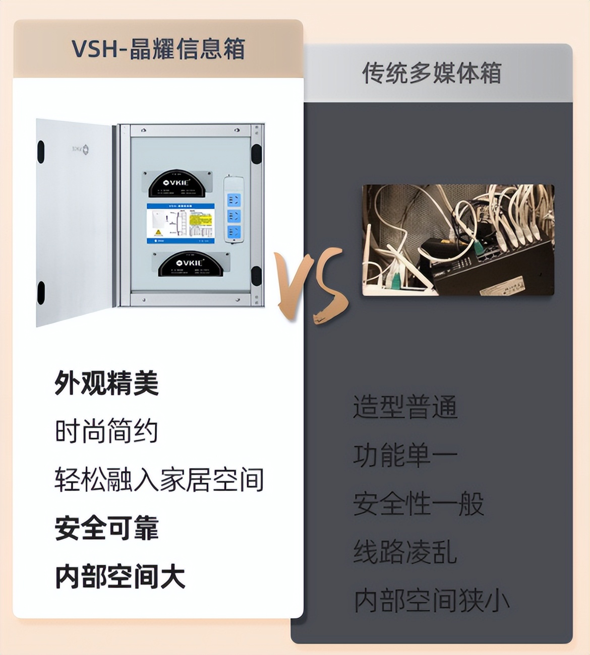 VSH-晶耀信息箱多媒体箱——美学与工艺的完美融合