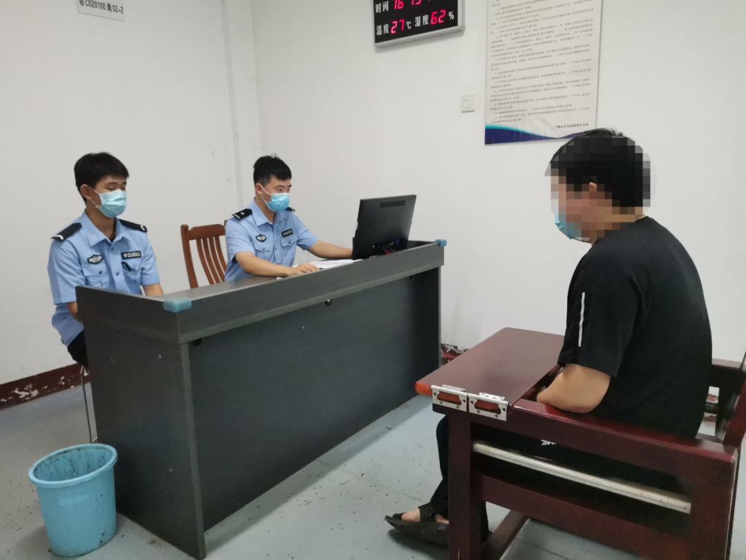 男子故意刮划私家车,私家车被划6次