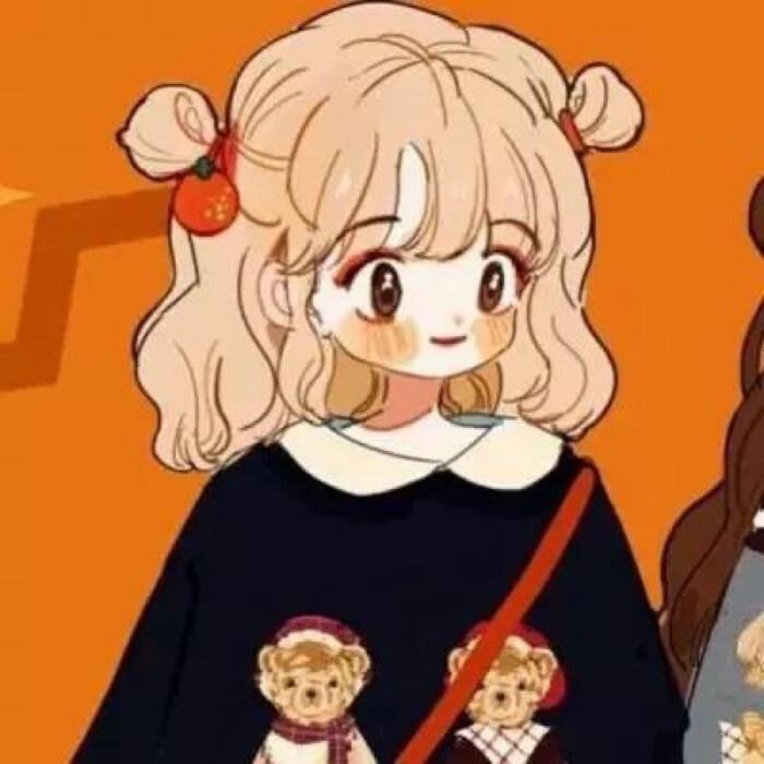 闺蜜头像加情侣头像同时用,一半闺蜜头像一半情侣头像