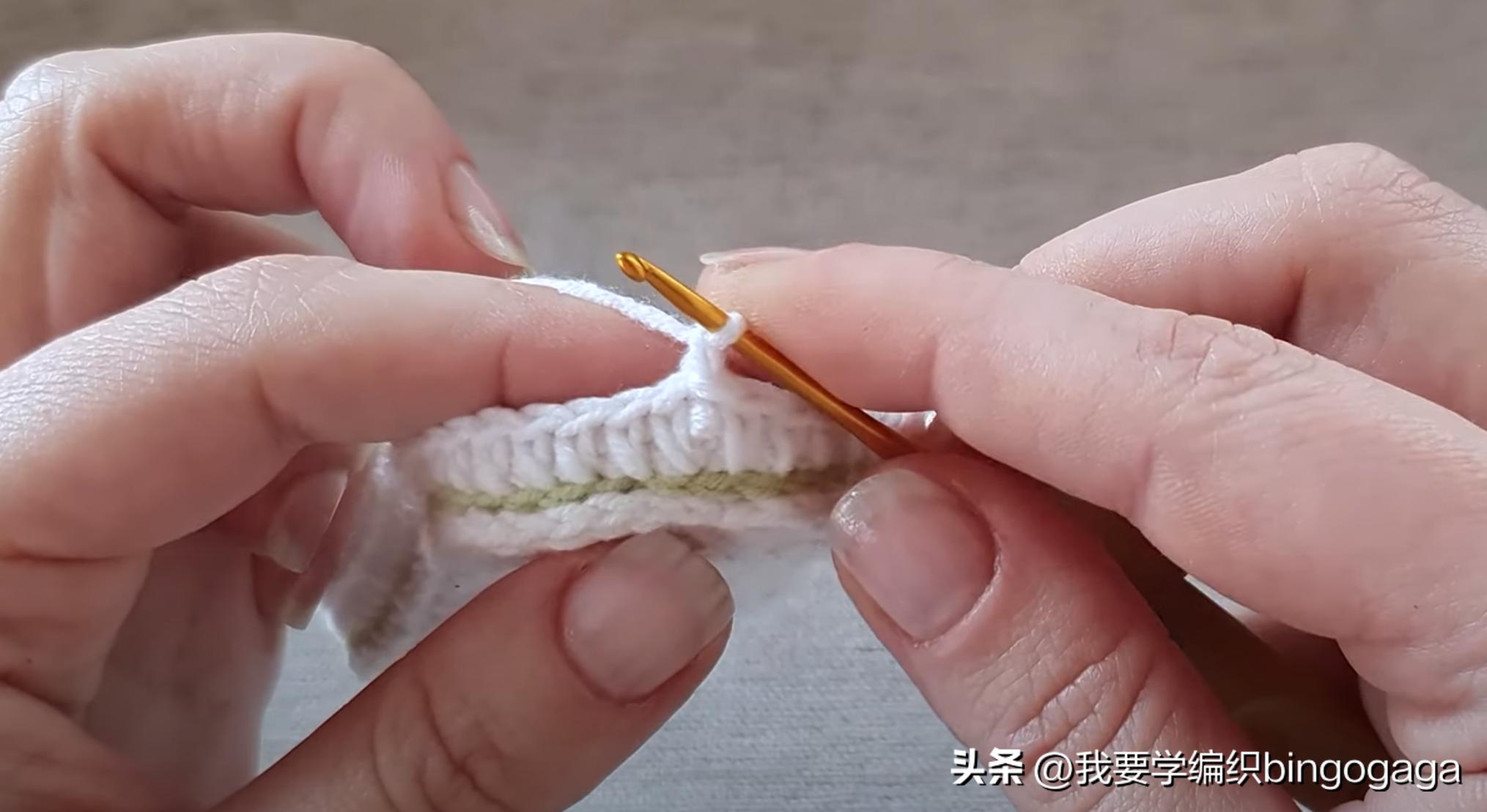 简单易学钩婴儿鞋教程,简单易学的婴儿钩鞋