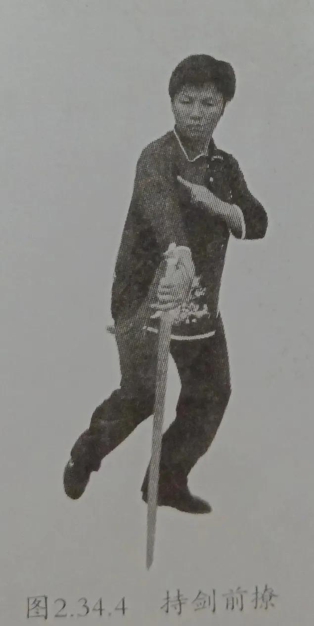 太极剑招式单练,太极单剑技巧