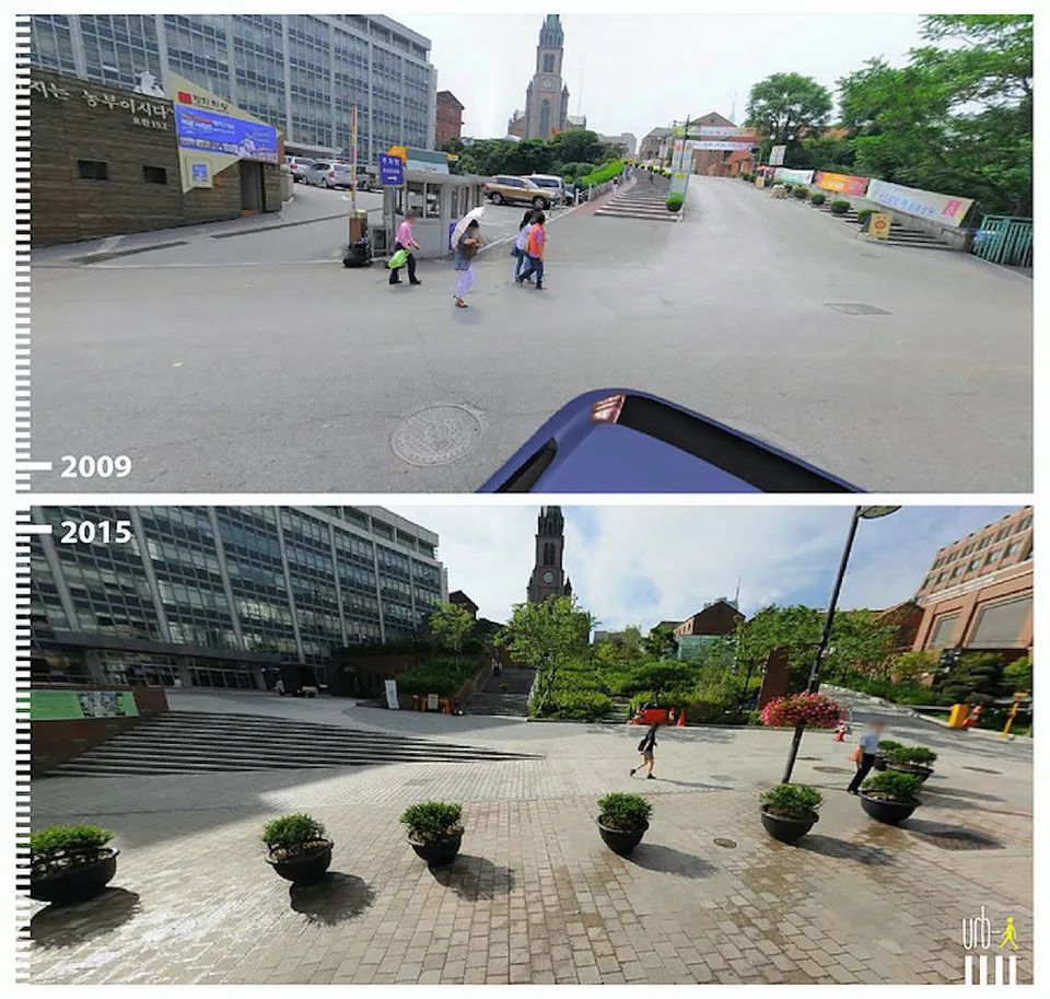 行走城市的魅力就是这么大！谷歌街景里50个公共空间改造前后对比