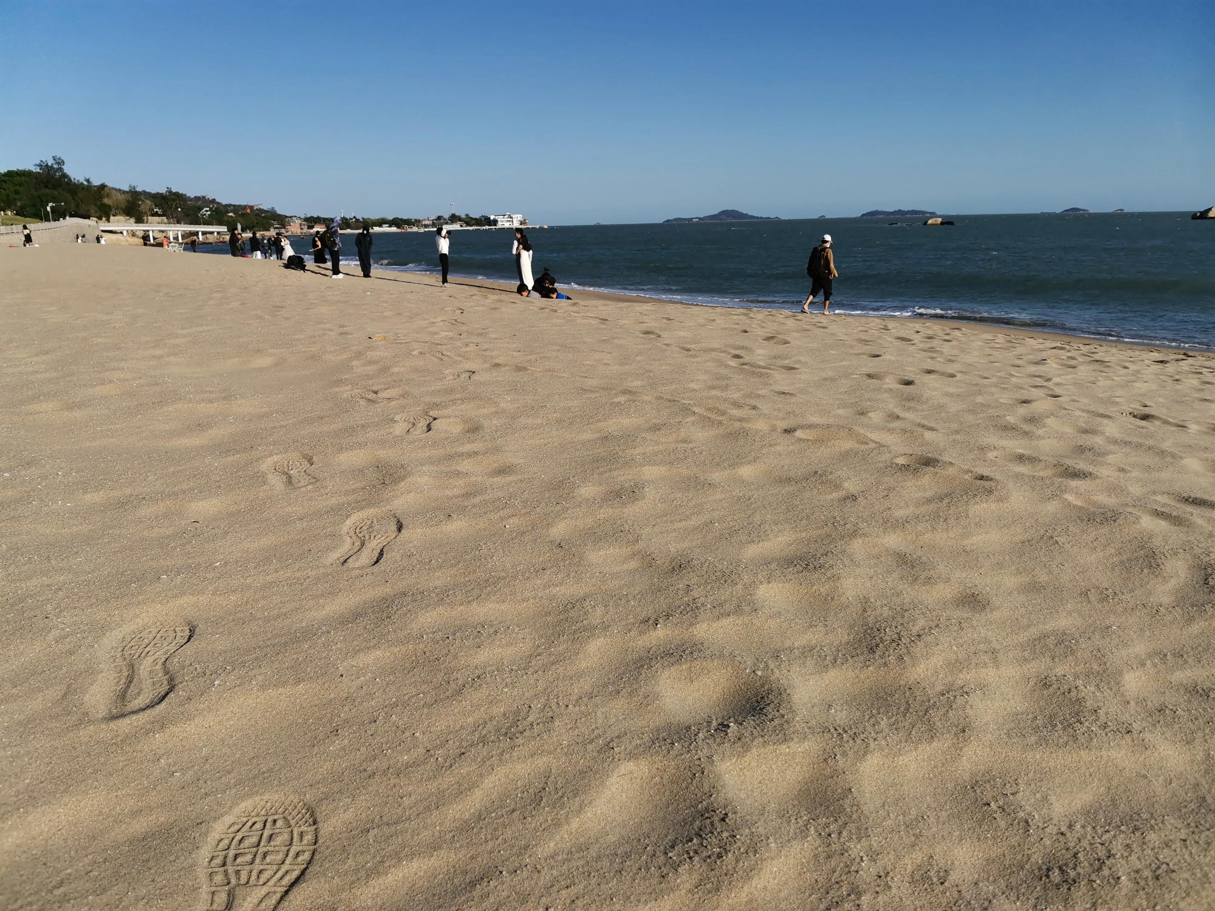 厦门的蓝天白云大海,厦门的海厦门的天空