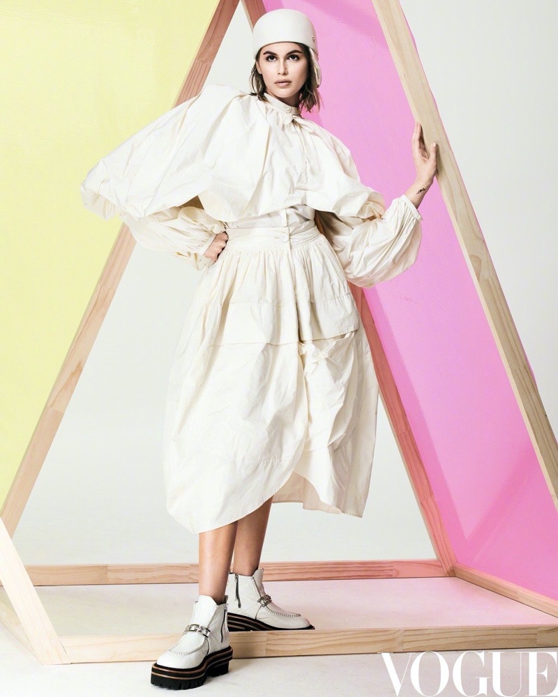 星二代超模kaiagerber街拍,超模kaiagerber近期街拍