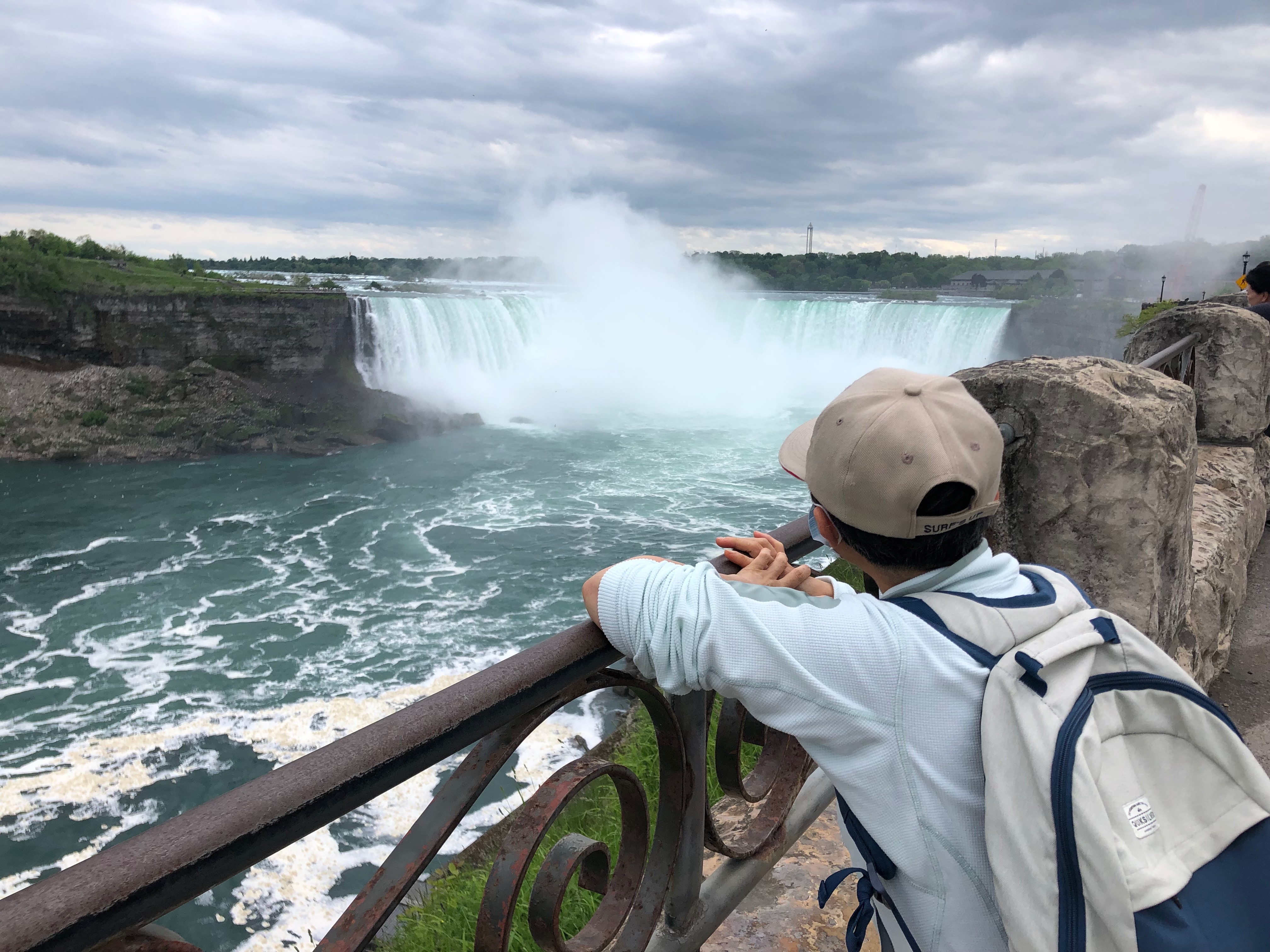 美加边境的尼亚加拉大瀑布,尼亚加拉瀑布加拿大视角