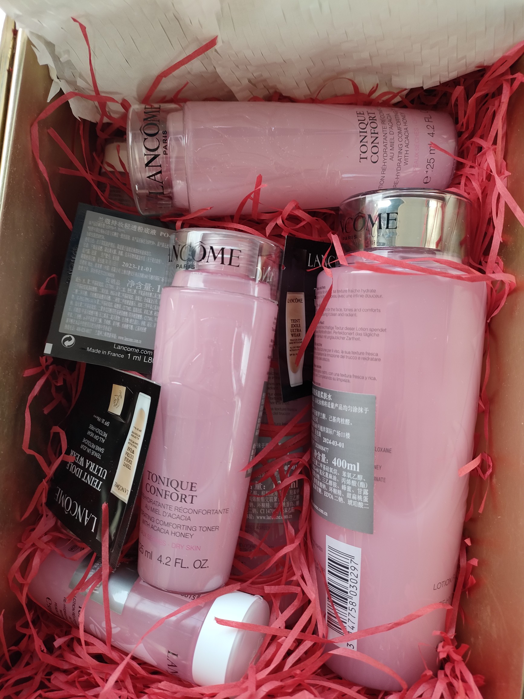 兰蔻粉水价格多少是真的,兰蔻粉水400ml适合什么皮肤