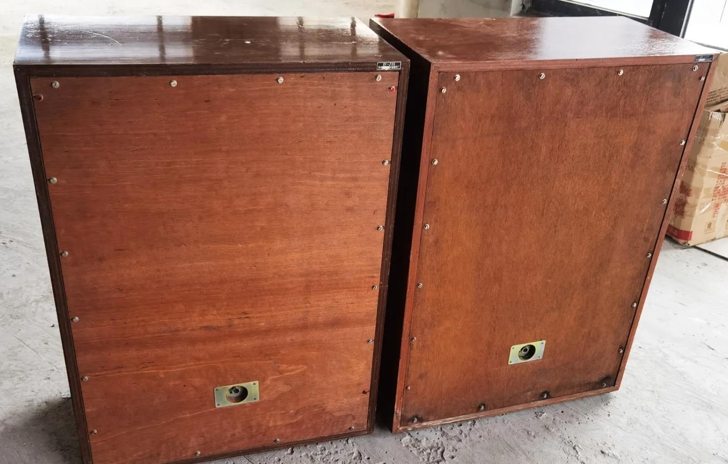 天津真美电声器材厂老照片,拆老式音箱