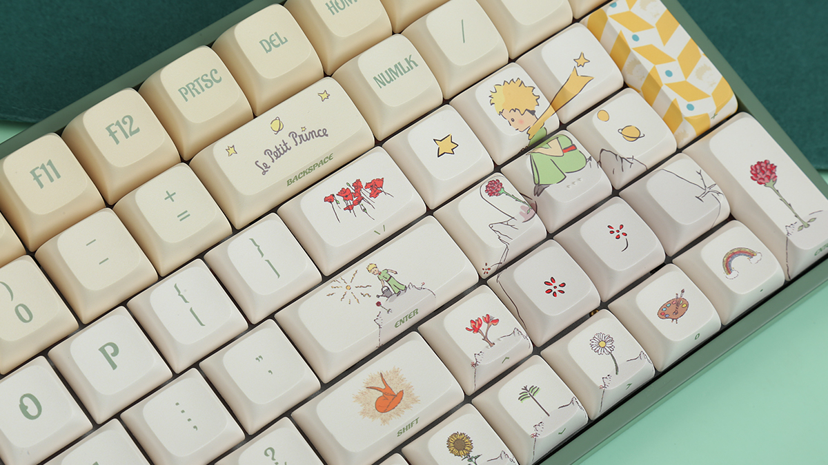 f87客制化机械键盘测评,iqunix玫瑰之约