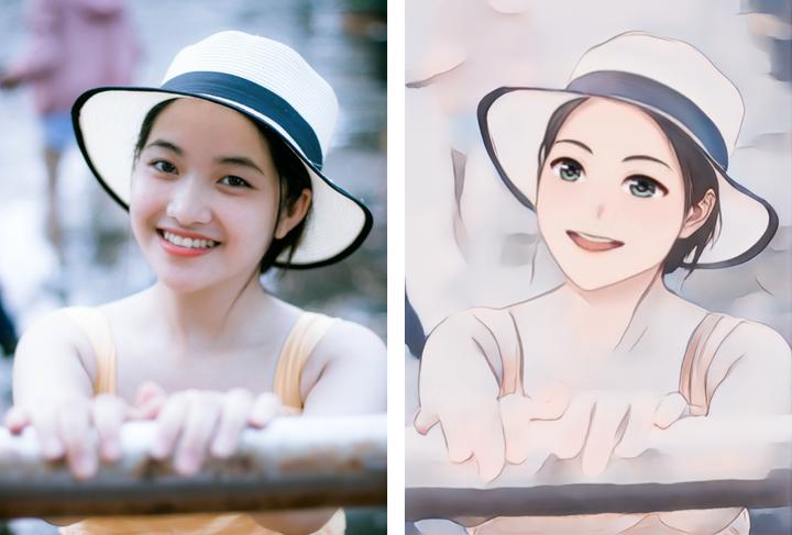 3张照片变漫画,最流行的照片转漫画制作