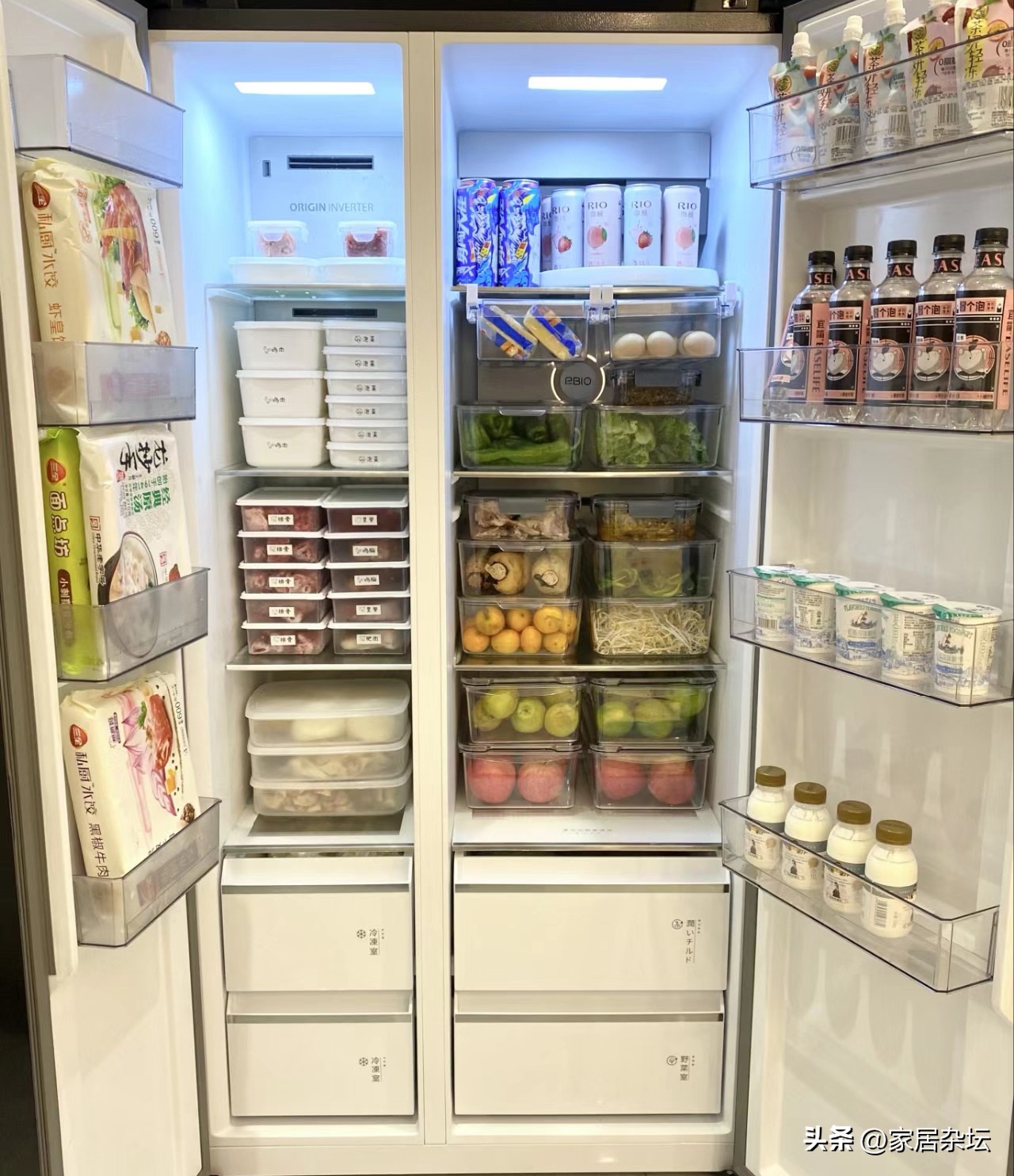 冰箱十字门好还是一字门好,十字门跟对开门冰箱哪个适合家用