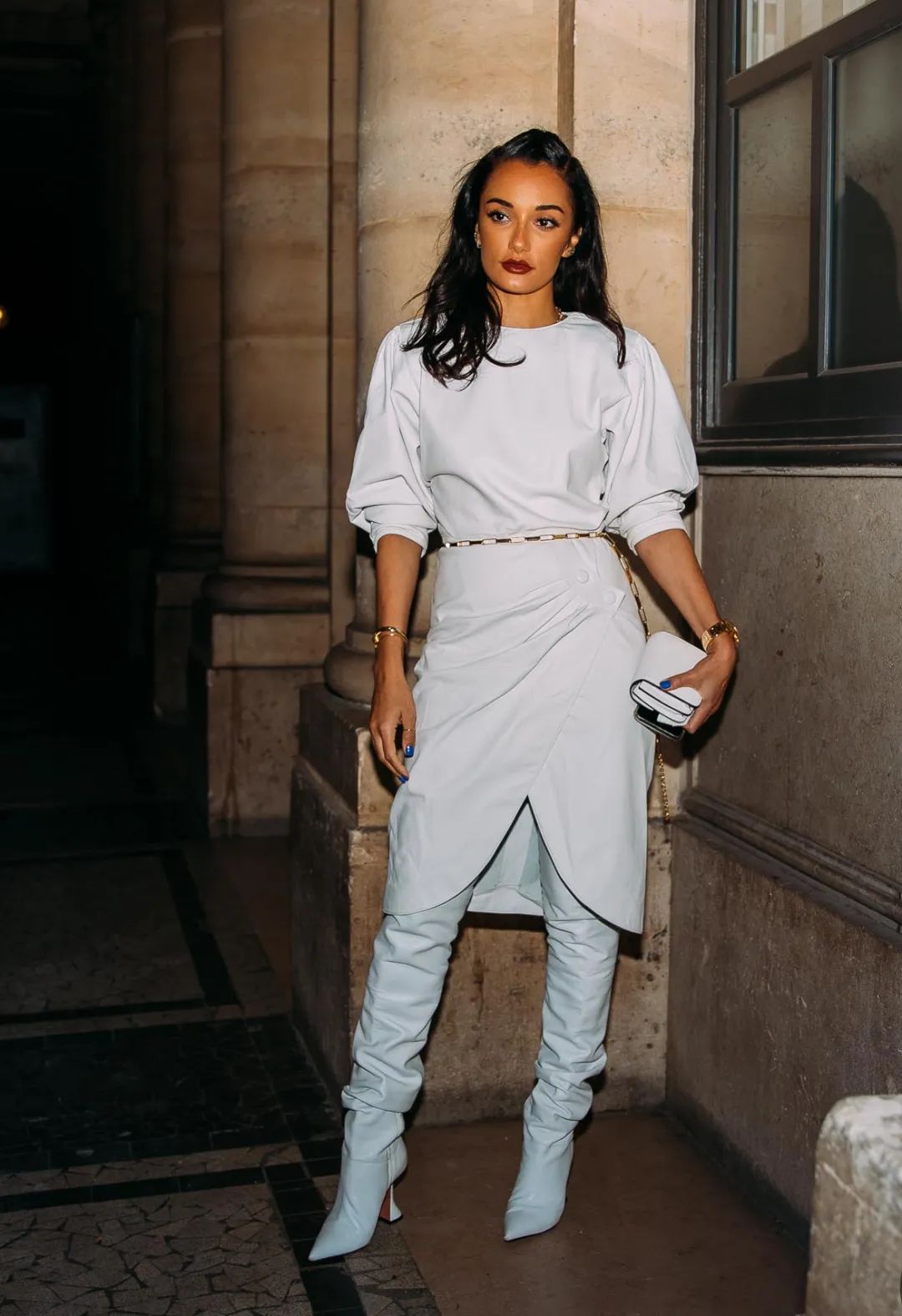 今年流行纯金链款式,颈链饰品推荐最新款金属