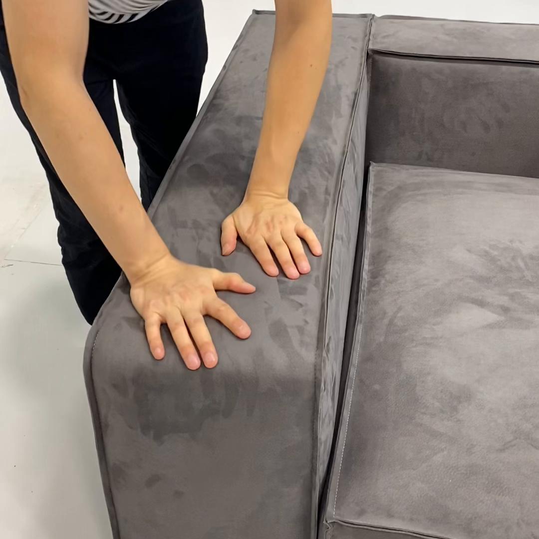 沙发布达佩斯异形沙发,3.65米的卡其色沙发