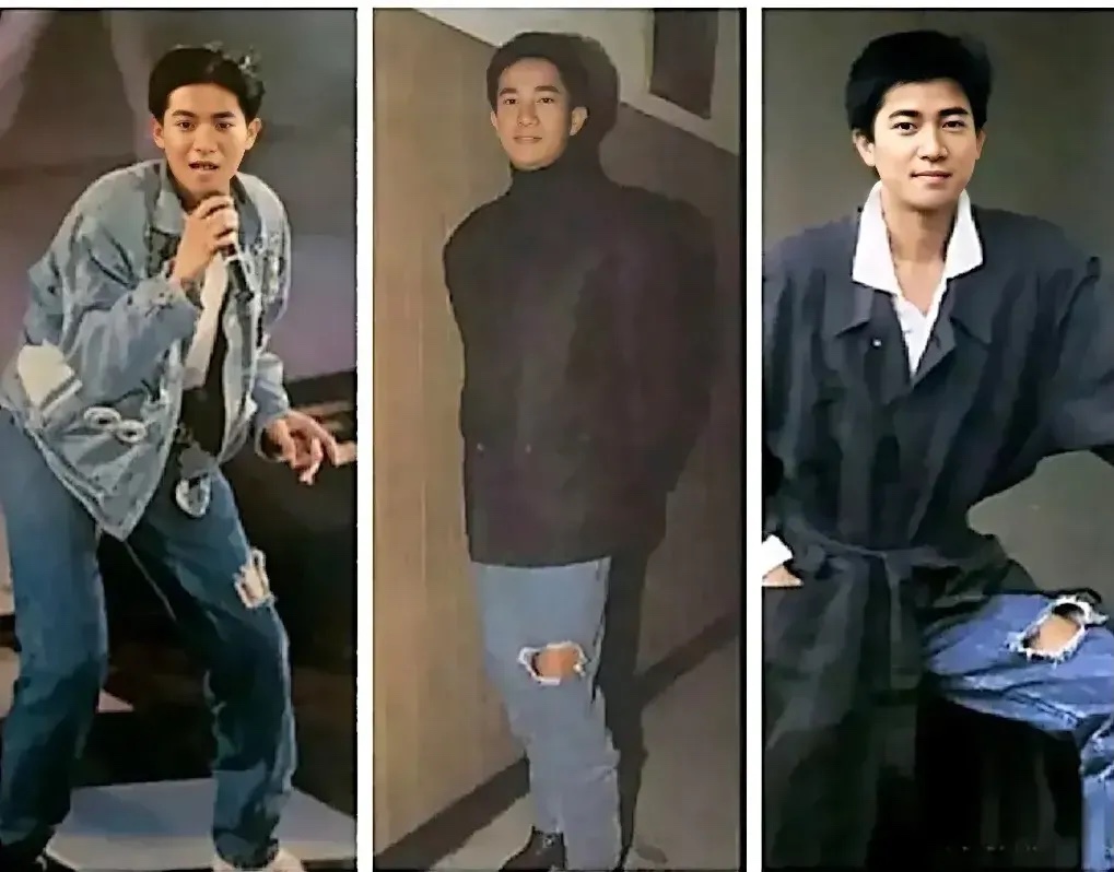 陈百强身材和穿衣风格,陈百强的穿着打扮