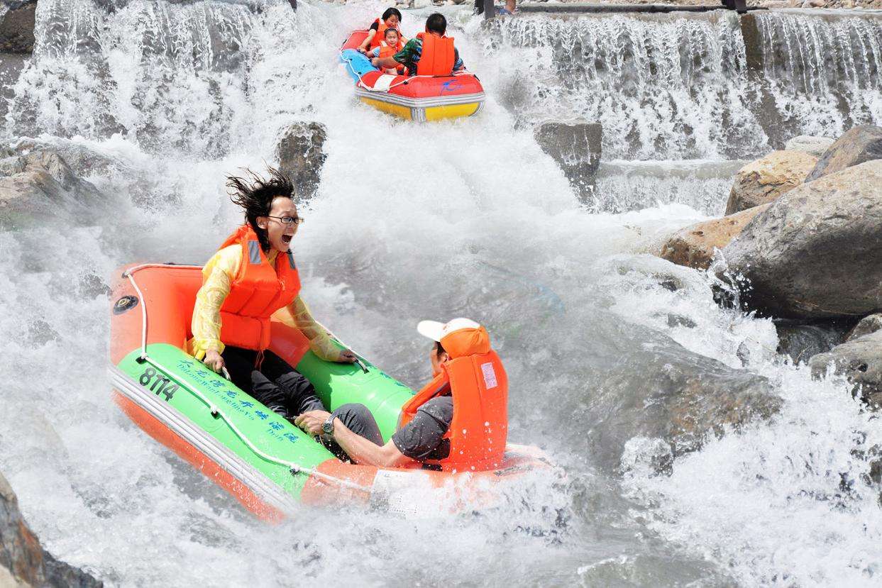浙西大龙湾龙井湾漂流,最新龙井峡漂流