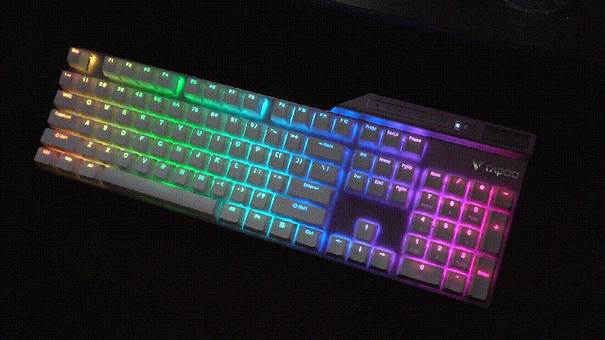 雷柏v700rgb机械键盘用什么轴,雷柏v700rgb合金版是热插拔吗