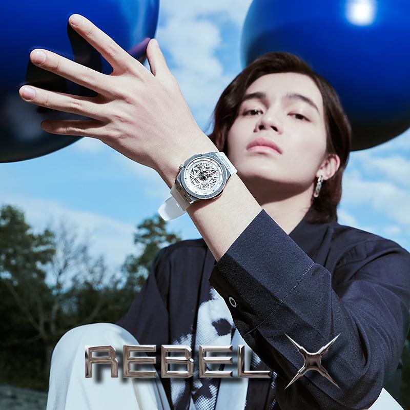 男士机械全自动手表正品雷诺,品牌男士机械手表推荐