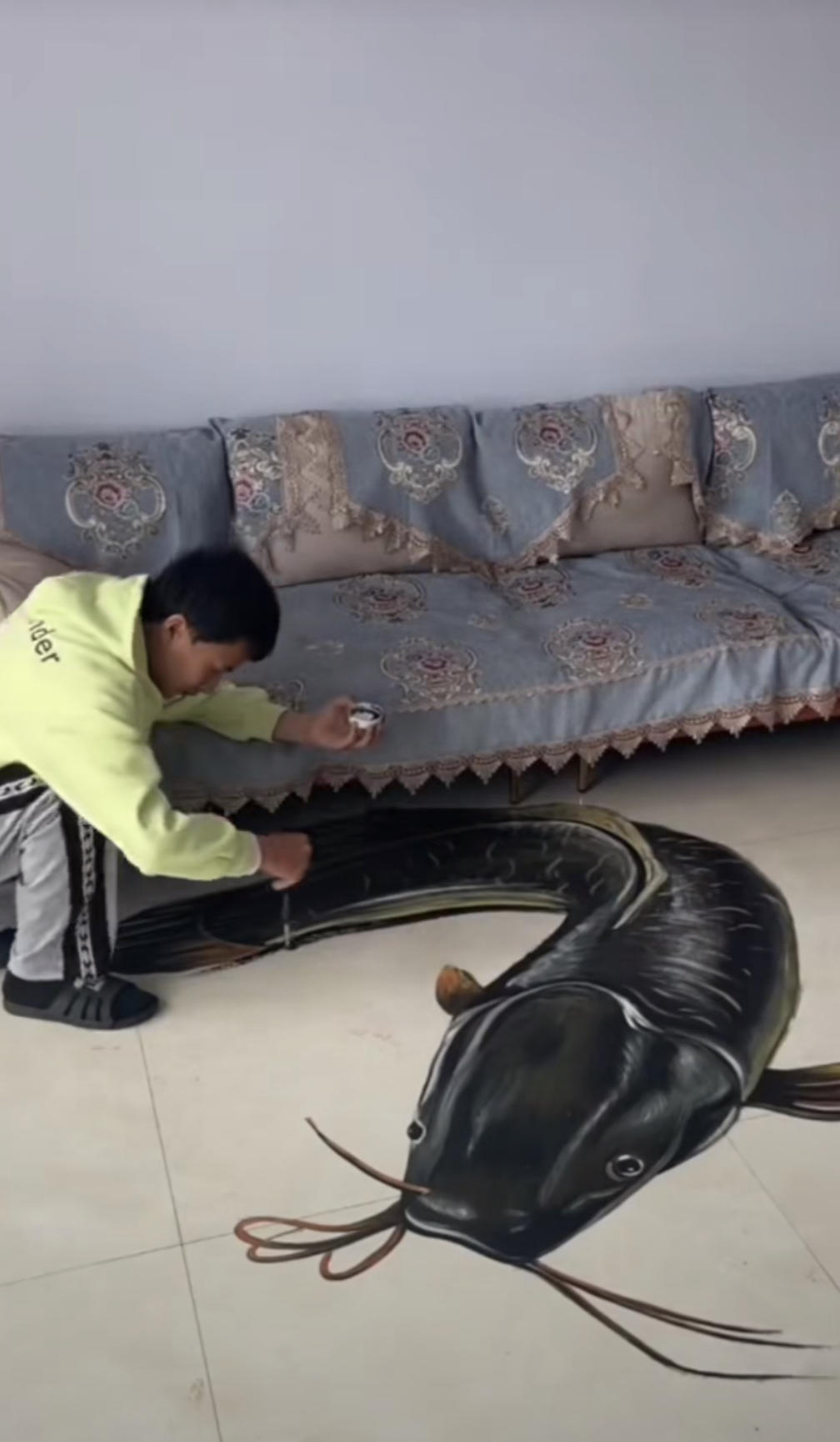 90后网红画家,一年赚200万的网红画