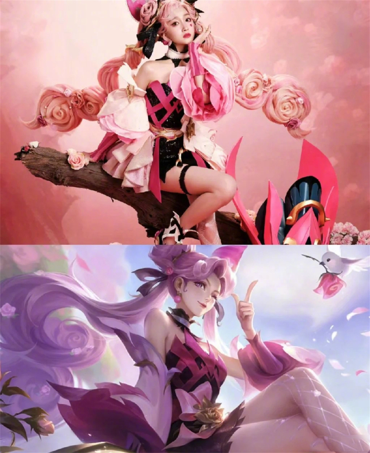 cos关晓彤赵露思,关晓彤cosvs赵露思