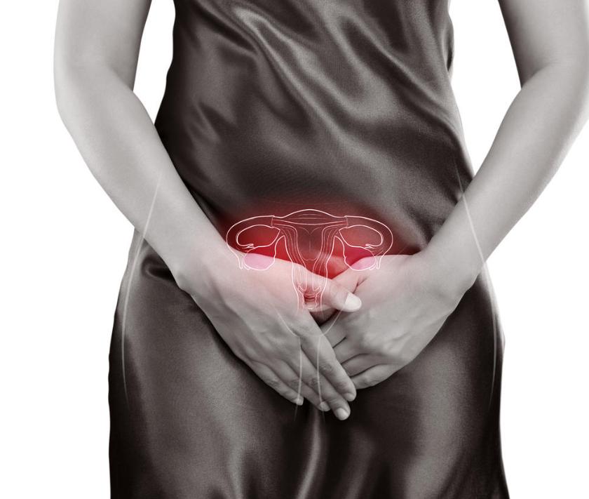 女性心窝口偏右烧灼感痛怎么回事,女性下边有烧灼感伴有尿频