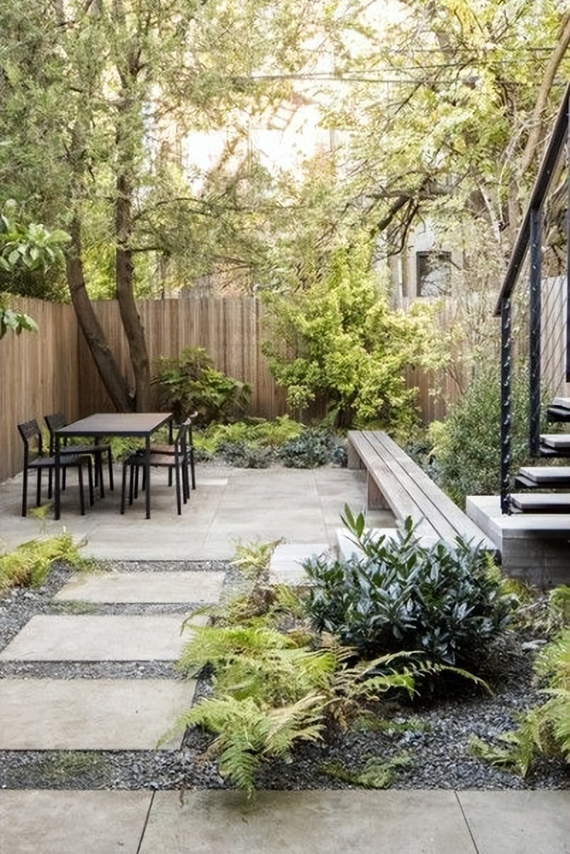 2.5米宽8米长的小院设计效果图,长9米宽4米小院如何设计