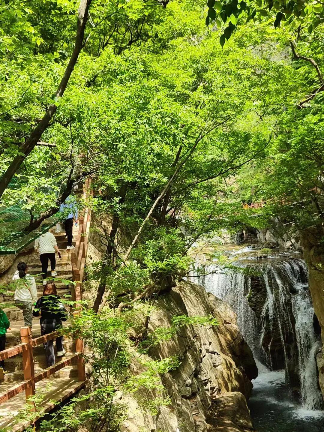 山西晋城蟒河自然风景保护区,青山绿水山西蟒河
