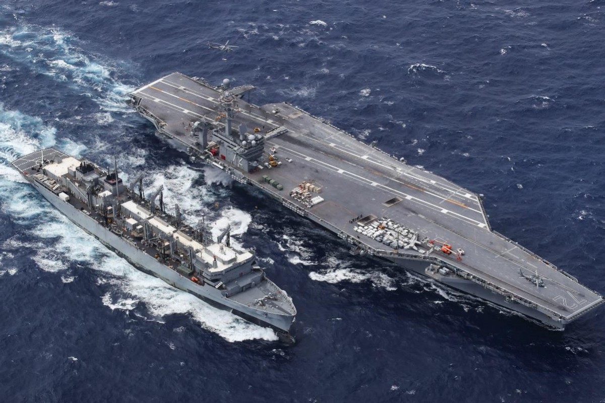 山东舰编队首次远海训练,山东舰出海远航训练