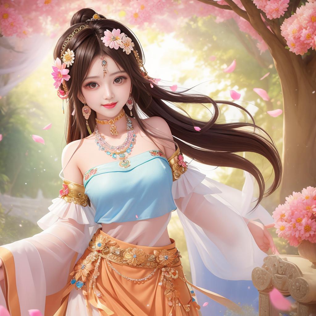 ai绘画古风蓝色,ai绘图古风美人系列