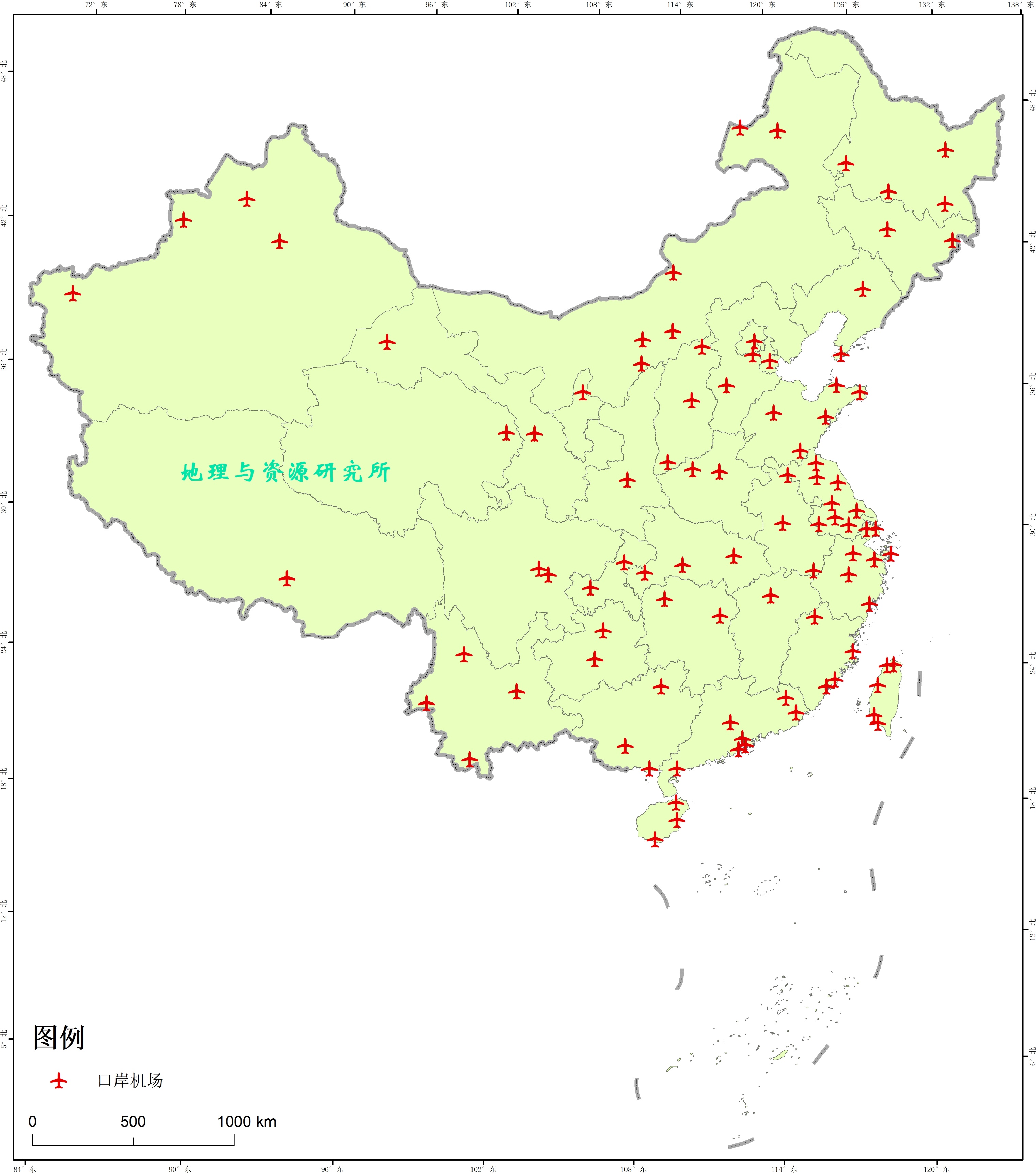 中国拥有双国际机场的城市分布,北京大兴国际机场城市分布
