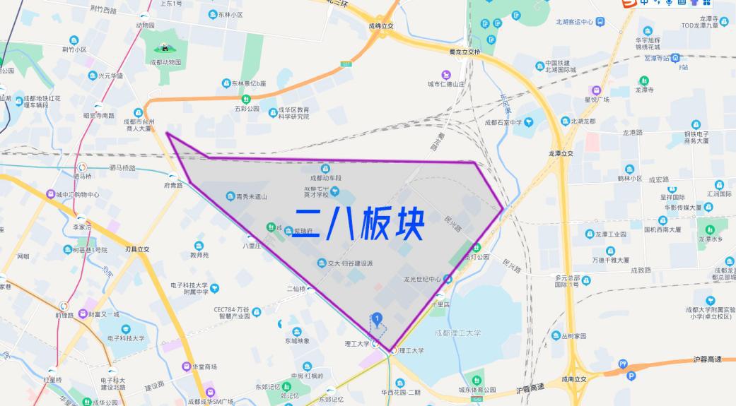 大二八VS驷马桥-动物园，中环边的参差有那么大吗？