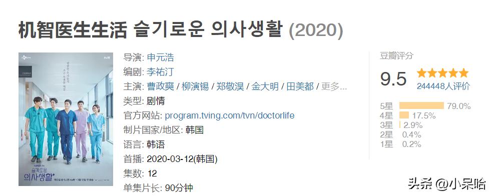 评分最高50部韩剧推荐,盘点评分最高的韩剧