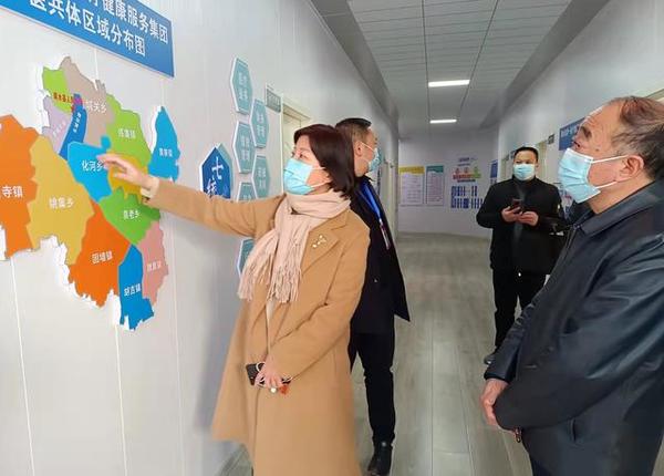 你们卫生院中医馆真中！商水县督导检查紧密型县域医共体建设