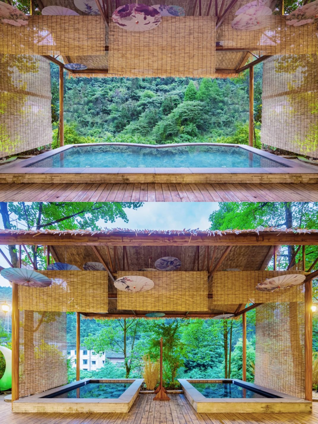 七里坪赏雪泡温泉,七里坪温泉酒店怎么去