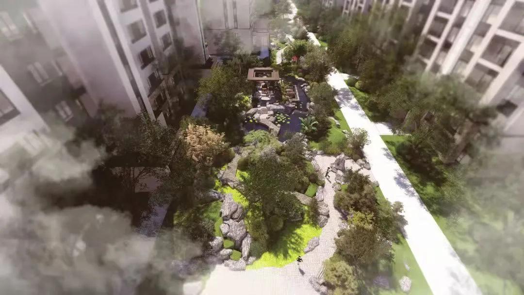 昆仑樾6.8米横厅装修效果图,青岛昆仑樾户型图