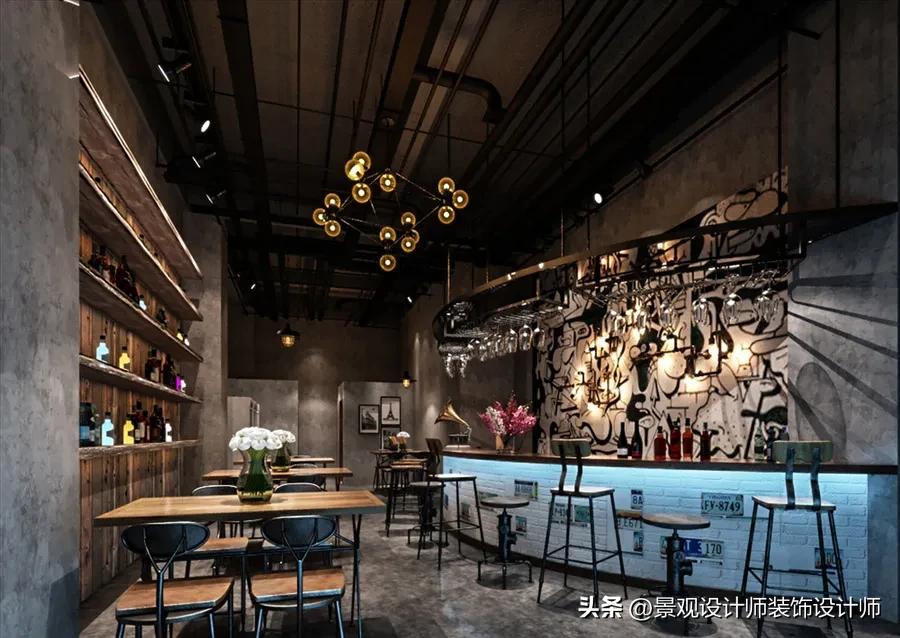 静吧酒吧装修,酒吧俱乐部设计效果图