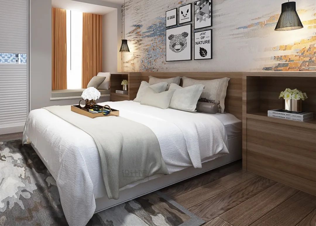 小卧室适合皮床吗,卧室皮床如何搭配