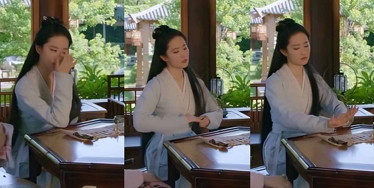 鞠婧祎杨幂迪丽热巴刘亦菲视频,杨幂演戏抿嘴小动作